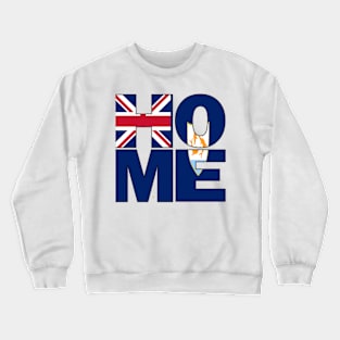 Anguilla Flag Collection HOME - Anguillan - Soca Mode Crewneck Sweatshirt